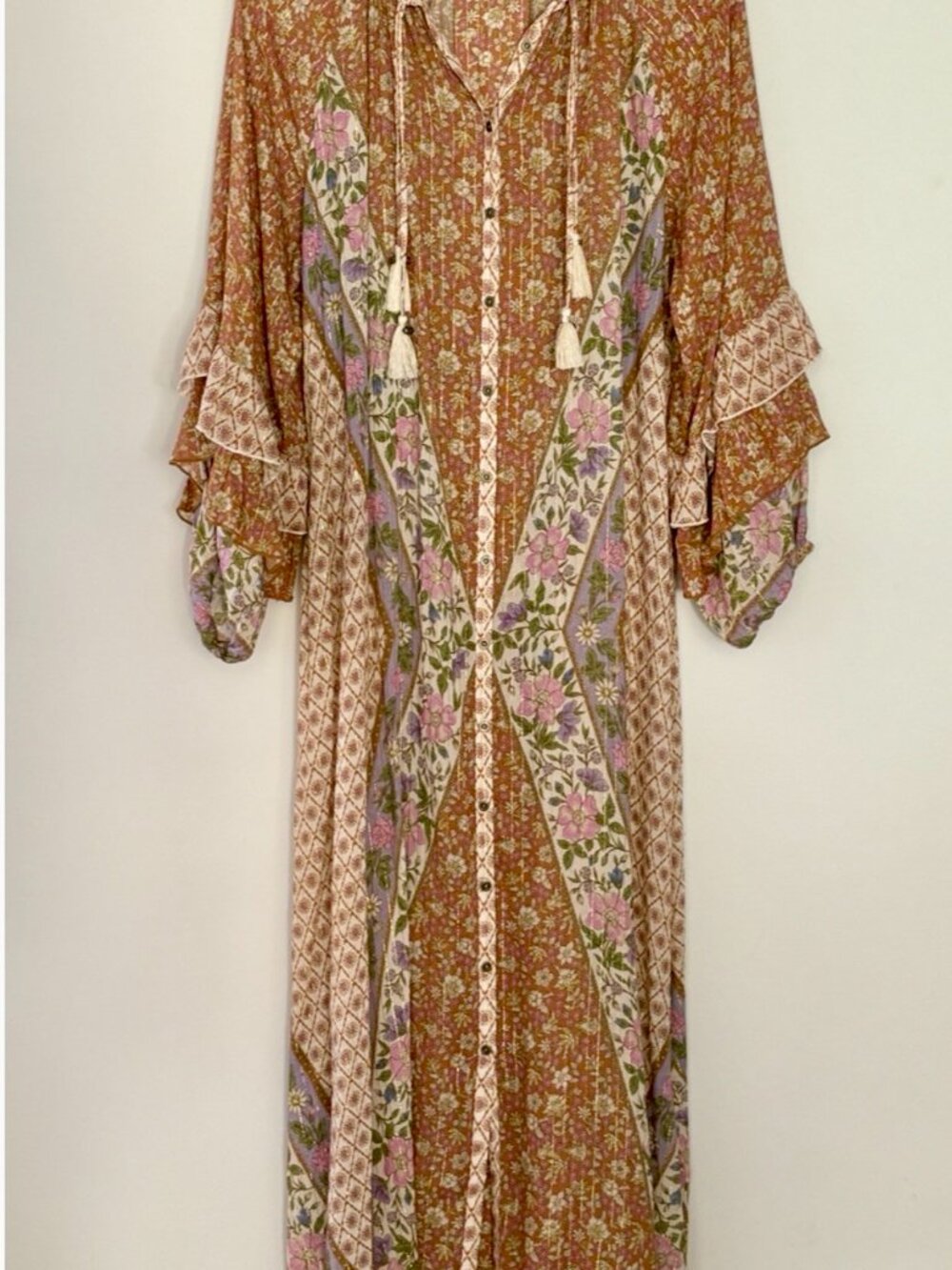 ✨ Spell & The Gypsy Collective Sienna Gown in Clay ✨ Small - Picture 9 of 16